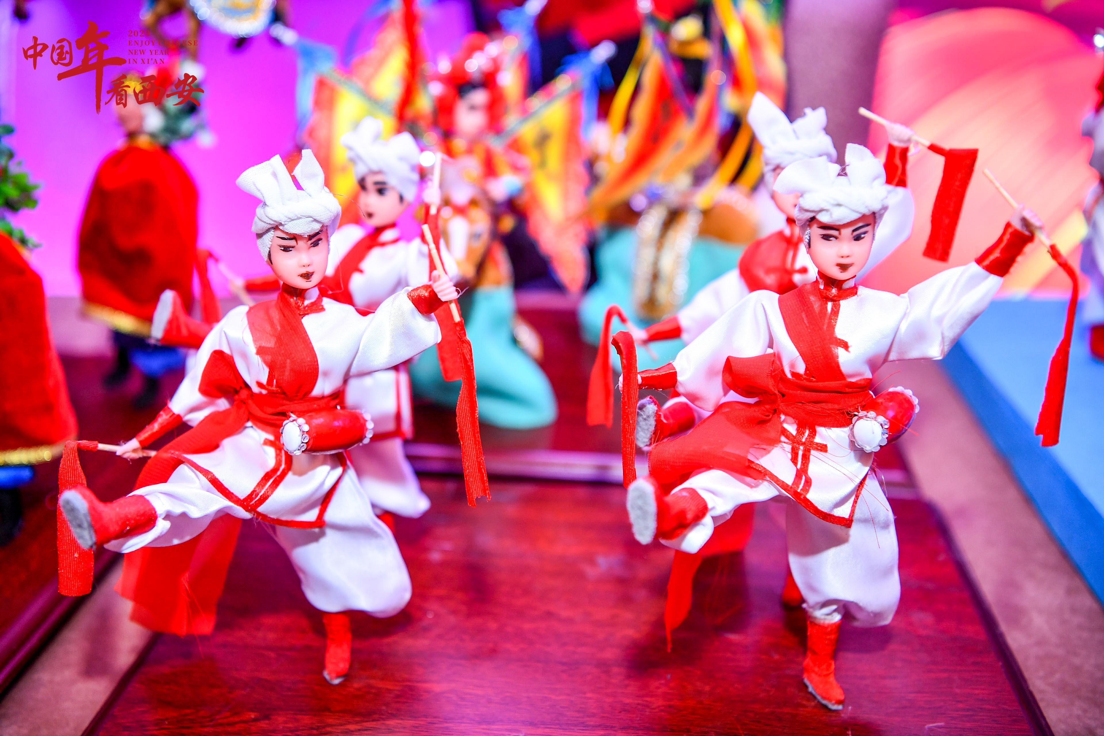 "中国年·看西安"2020春节系列文化旅游活动 邂逅网红"不倒翁小姐姐"