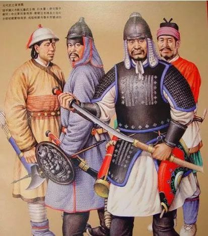 元朝士兵一是怯薛.