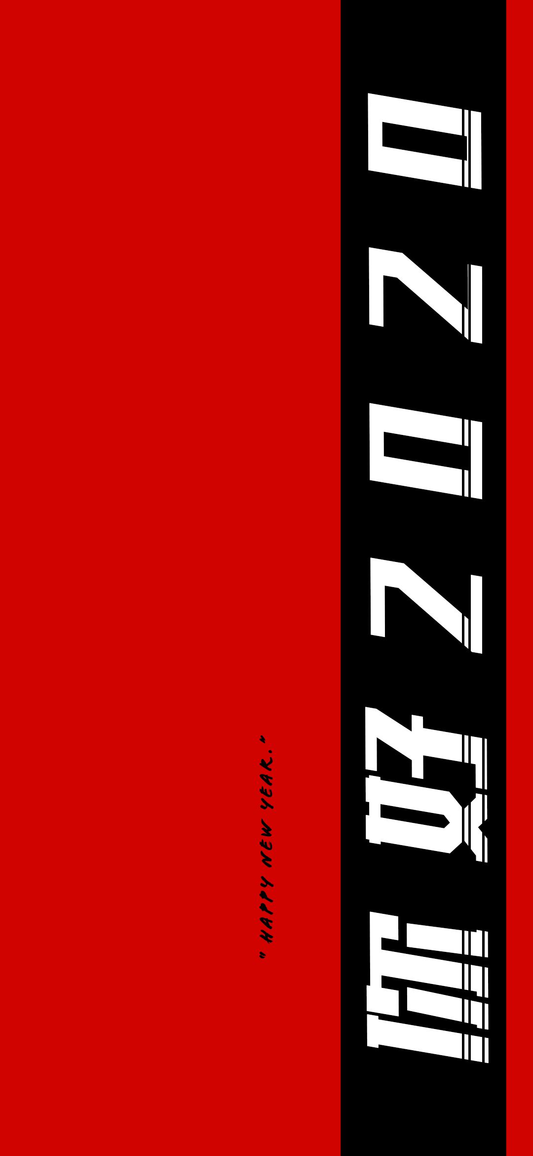 跨年个性壁纸红色潮来袭