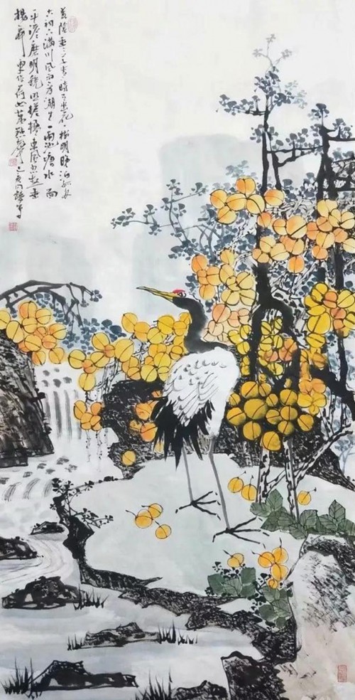 中国画名家画家张同铸花鸟画欣赏