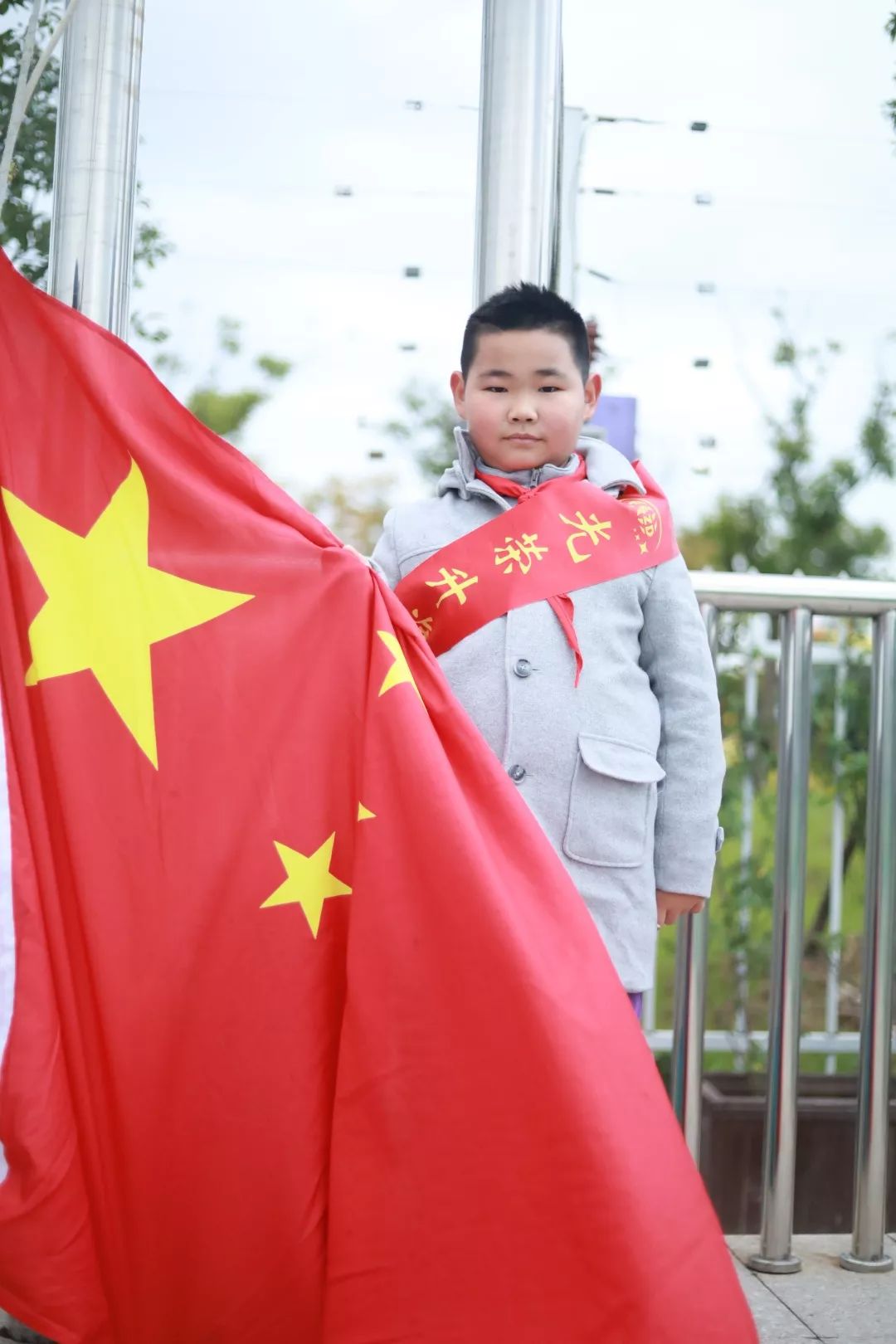 我是正达升旗手第五期_五星红旗