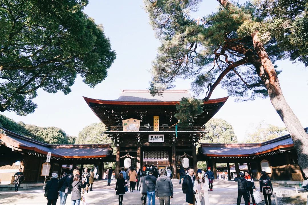 明治神宮淺草寺大晦日的晚上很多人會選擇去自己家比較近的寺廟裡面