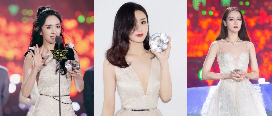 杨幂,迪丽热巴,赵丽颖同上盛典,为何"小骨"被骂"丑"?