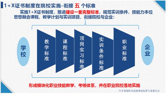 不断优化课程设置和教学内容调整,以"1 x"证书制度试点为抓手,大力