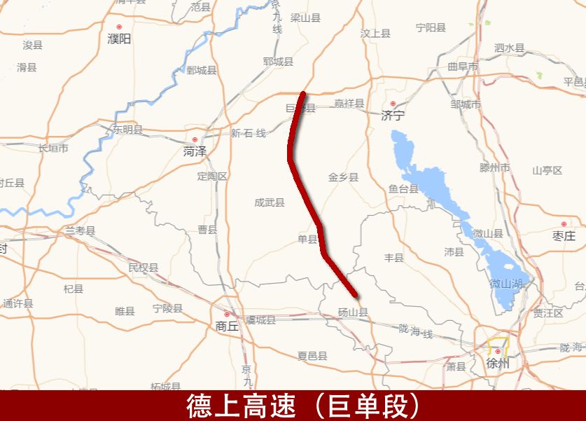 单县郭村高速路线图图片