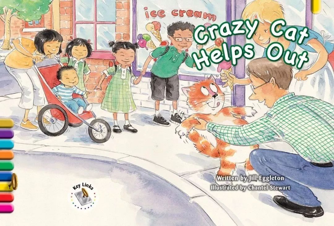 《crazy cat》是选自科林英语第三级中的一个故事.