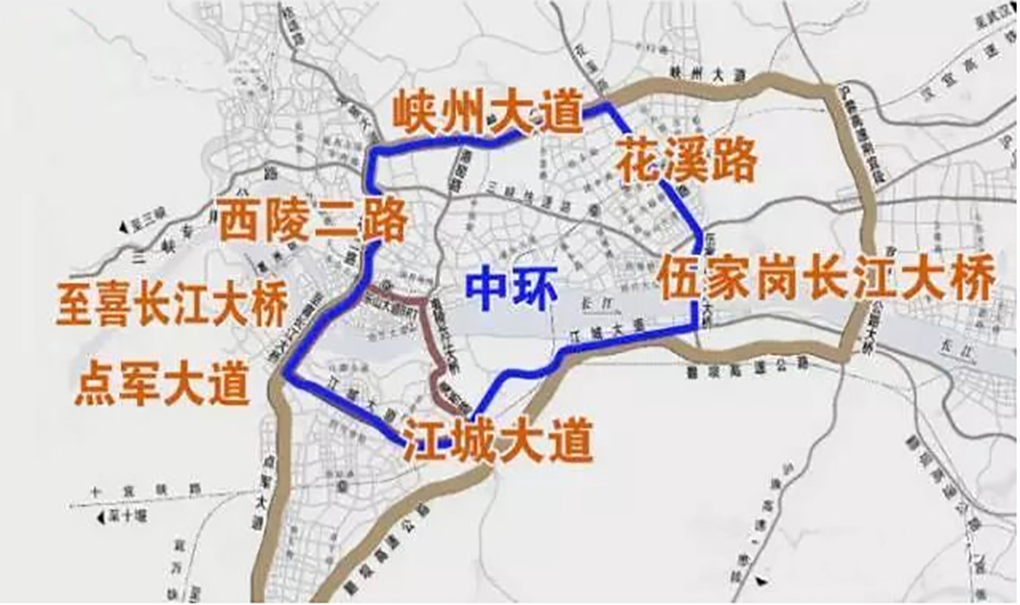 宜昌市花溪路延伸地图图片