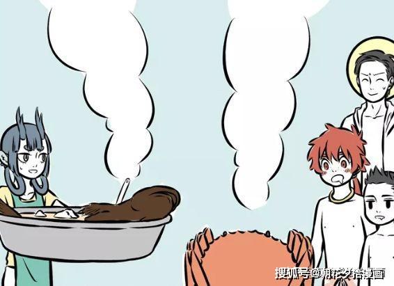 把这个可恶的家伙给我煮了.小哪吒哪敢碰这个东西啊!