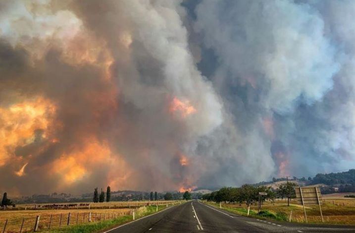 "火炉"维州east gippsland大火肆虐,至少4人失踪,房屋被摧毁!