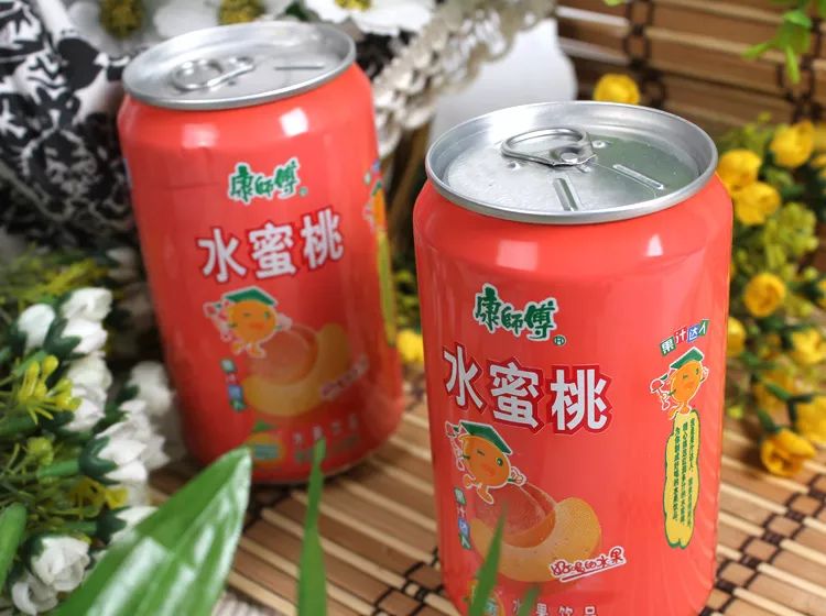 20 康师傅水蜜桃 康师傅旗下又一款饮料, 有水蜜桃味,橙子味,番石耨