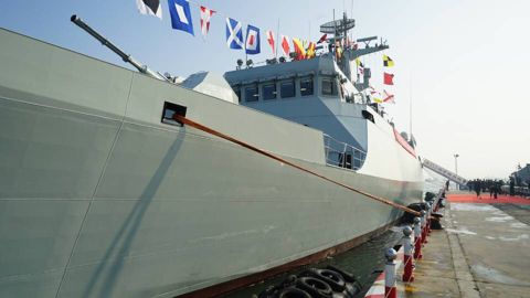 威武海军梧州舰震撼多图