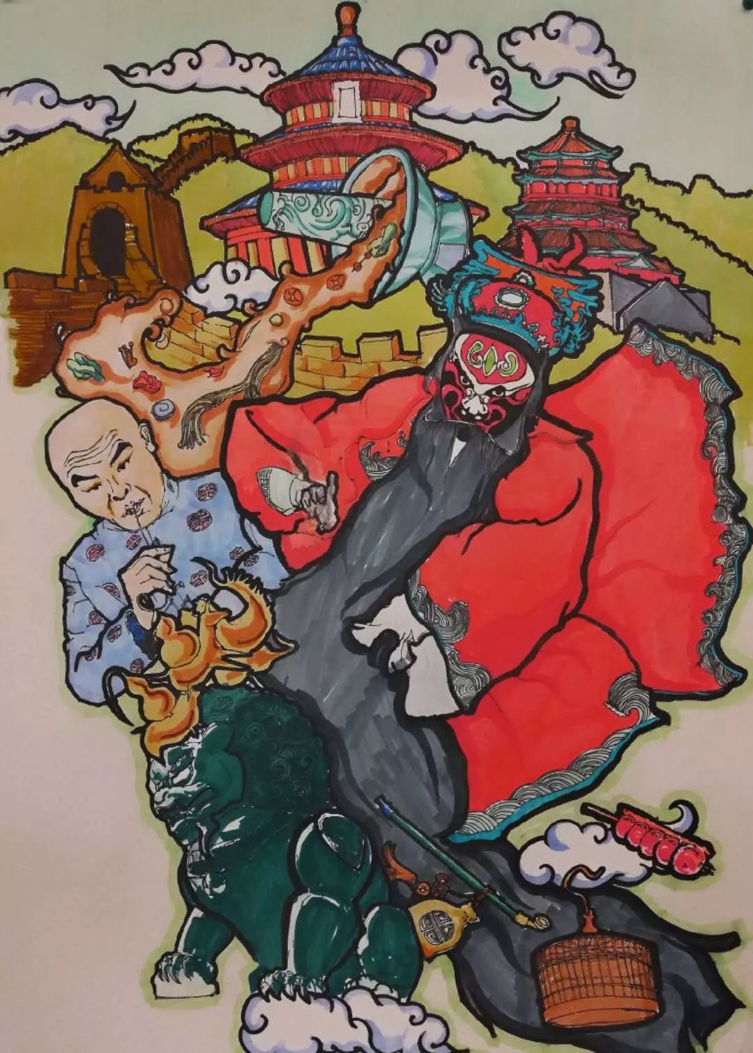 2019视传《设计素描》结课创作总结