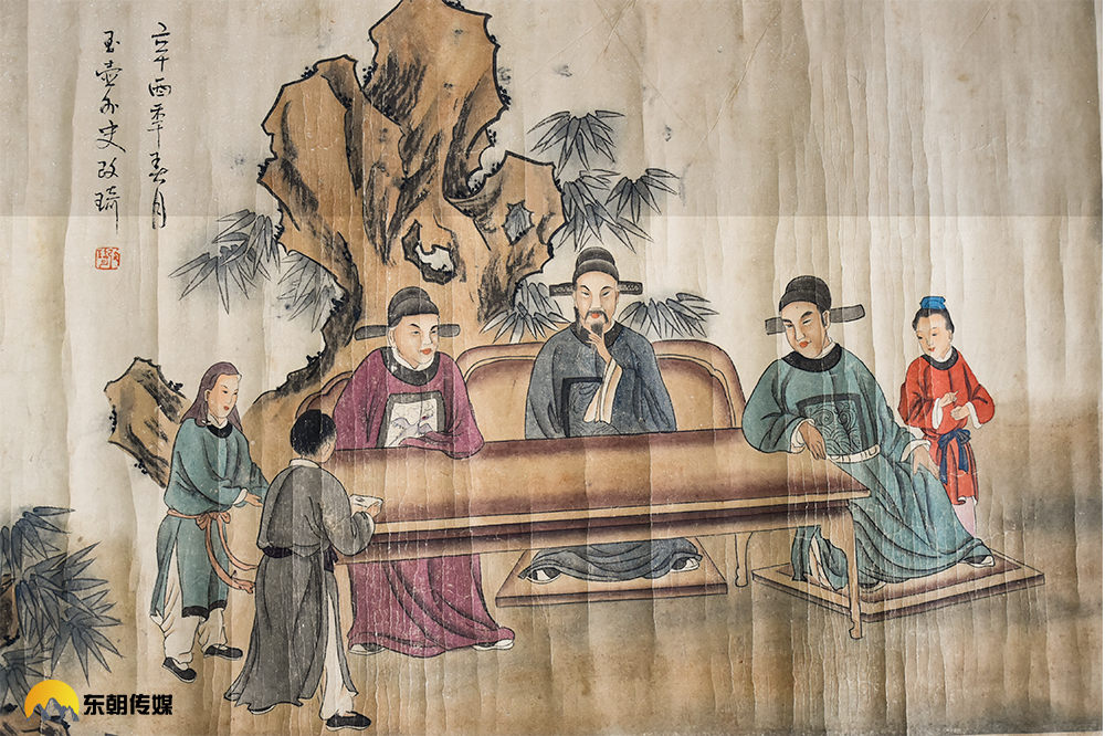 广州东朝寻宝:改琦款《杏园雅集图》