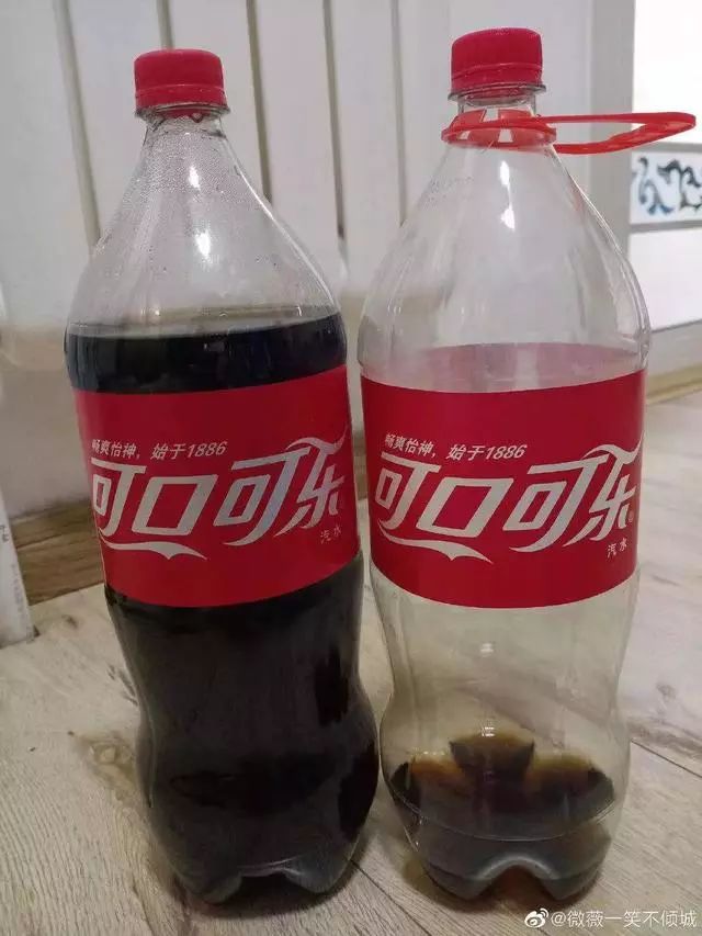 请您来鉴定有人可能买了瓶假可乐过年买饮料要注意