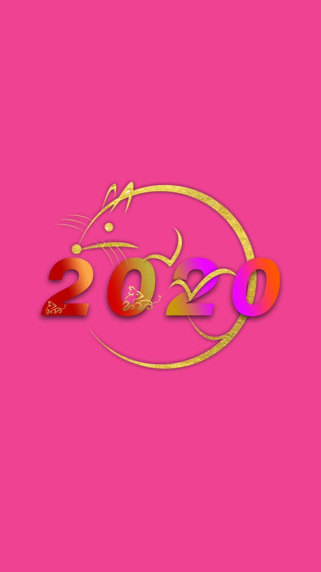 跨年个性壁纸红色潮来袭