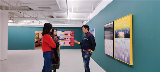 马晟哲个展在798艺术区作者画廊开幕