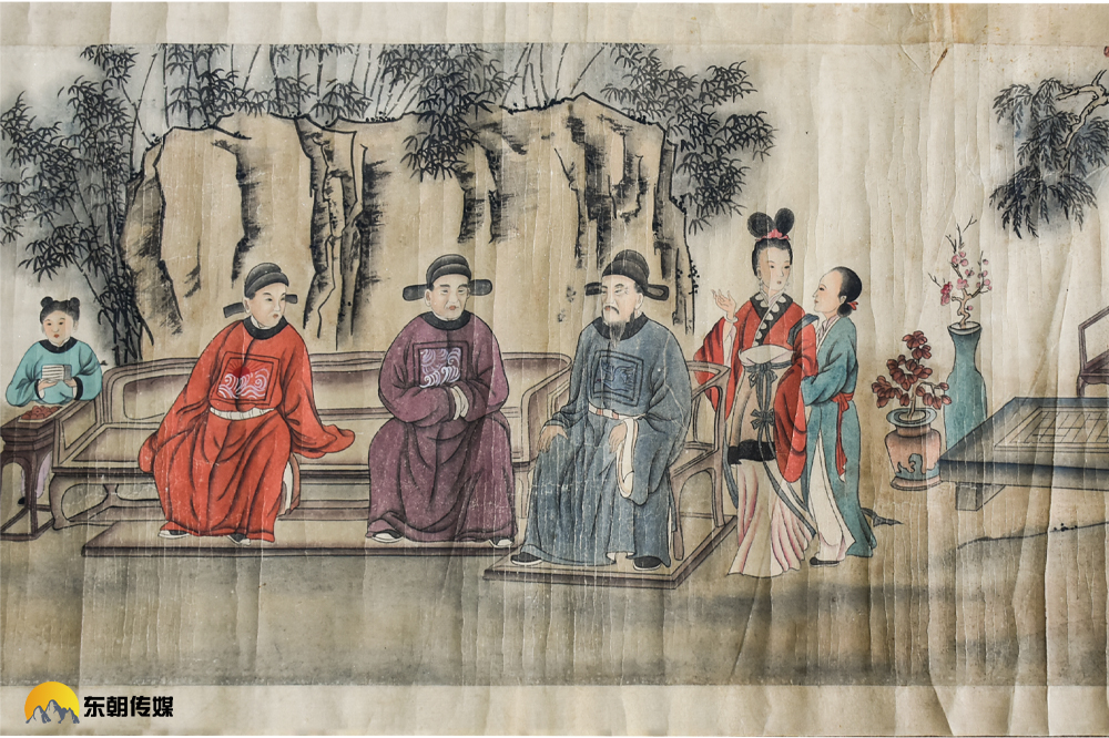 广州东朝寻宝:改琦款《杏园雅集图》