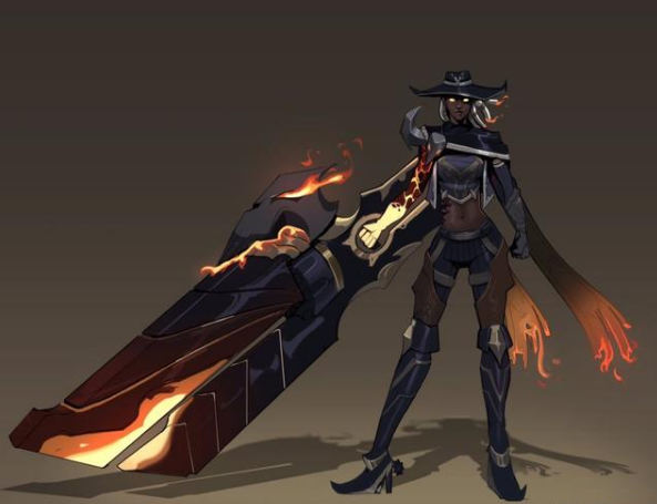 lol:玩家自制卢锡安塞娜"情侣皮肤",质量不输官方皮肤