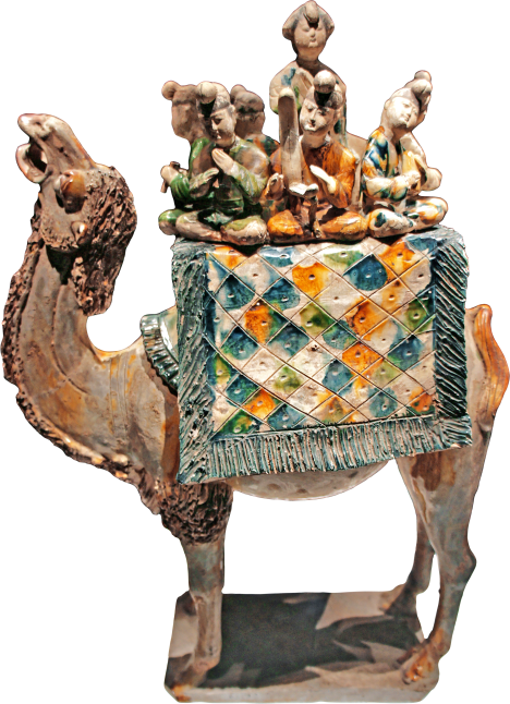 载乐俑 ∣ 享誉全球的中国唐代艺术奇葩,唯一一件国宝级唐三彩