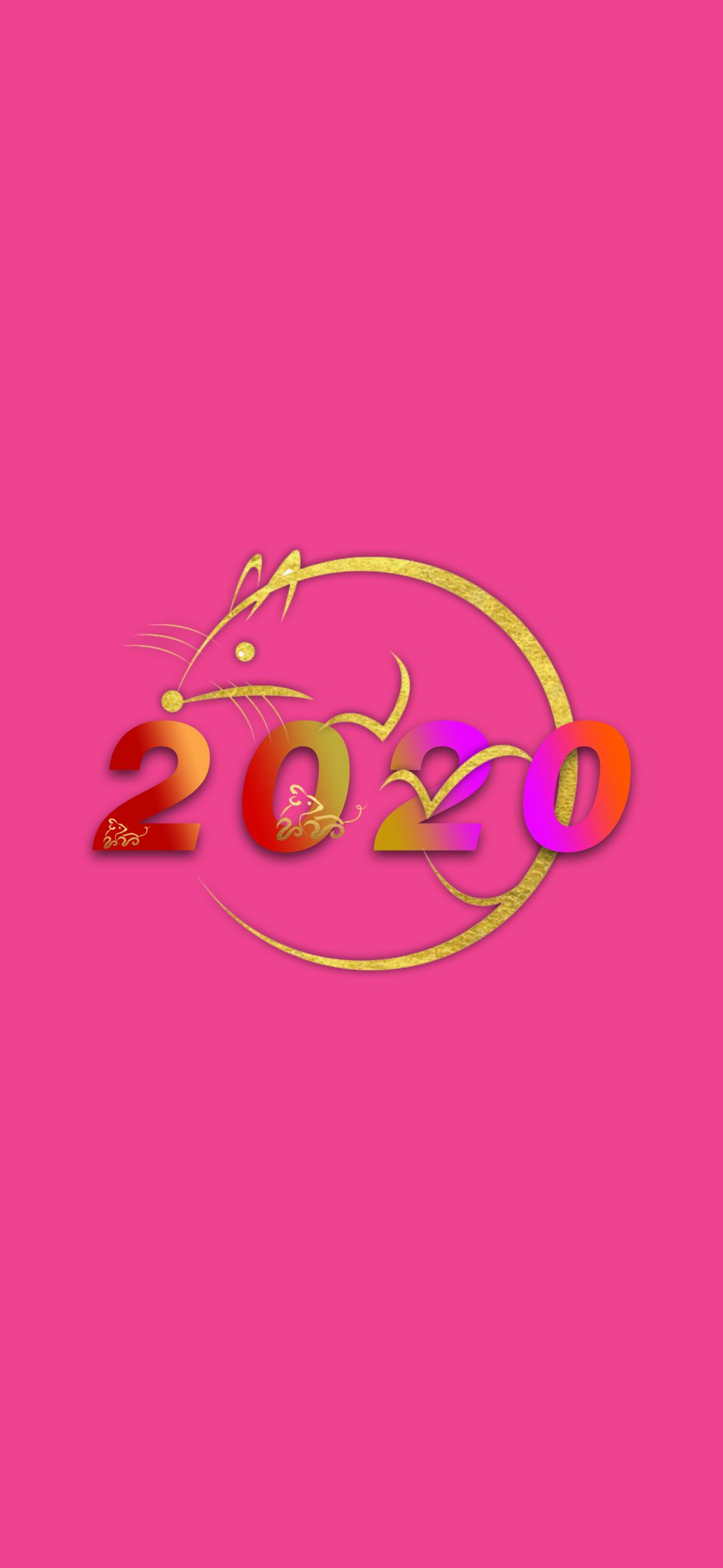 跨年个性壁纸红色潮来袭