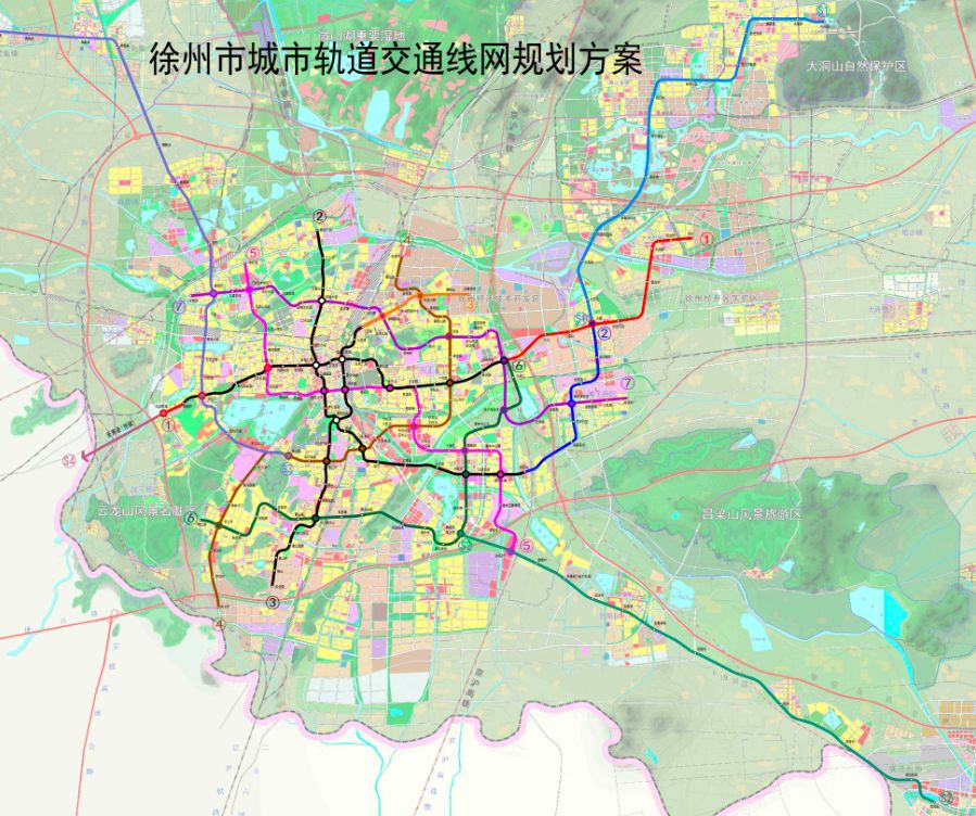 徐州地铁6号线规划图片