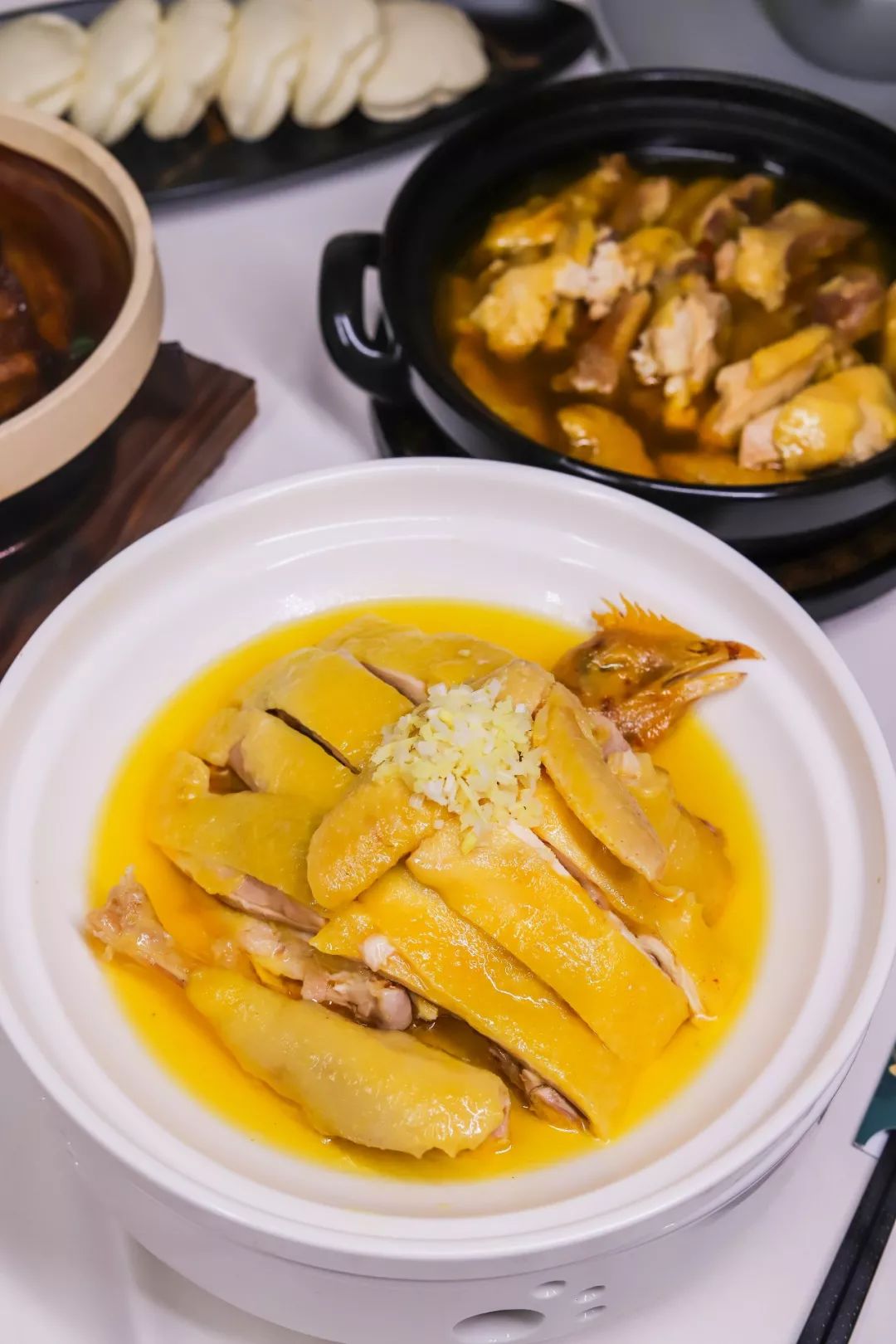 干蒸河田鸡 || ·长汀河田鸡的蛋白质多,脂肪适中,是在完全没有