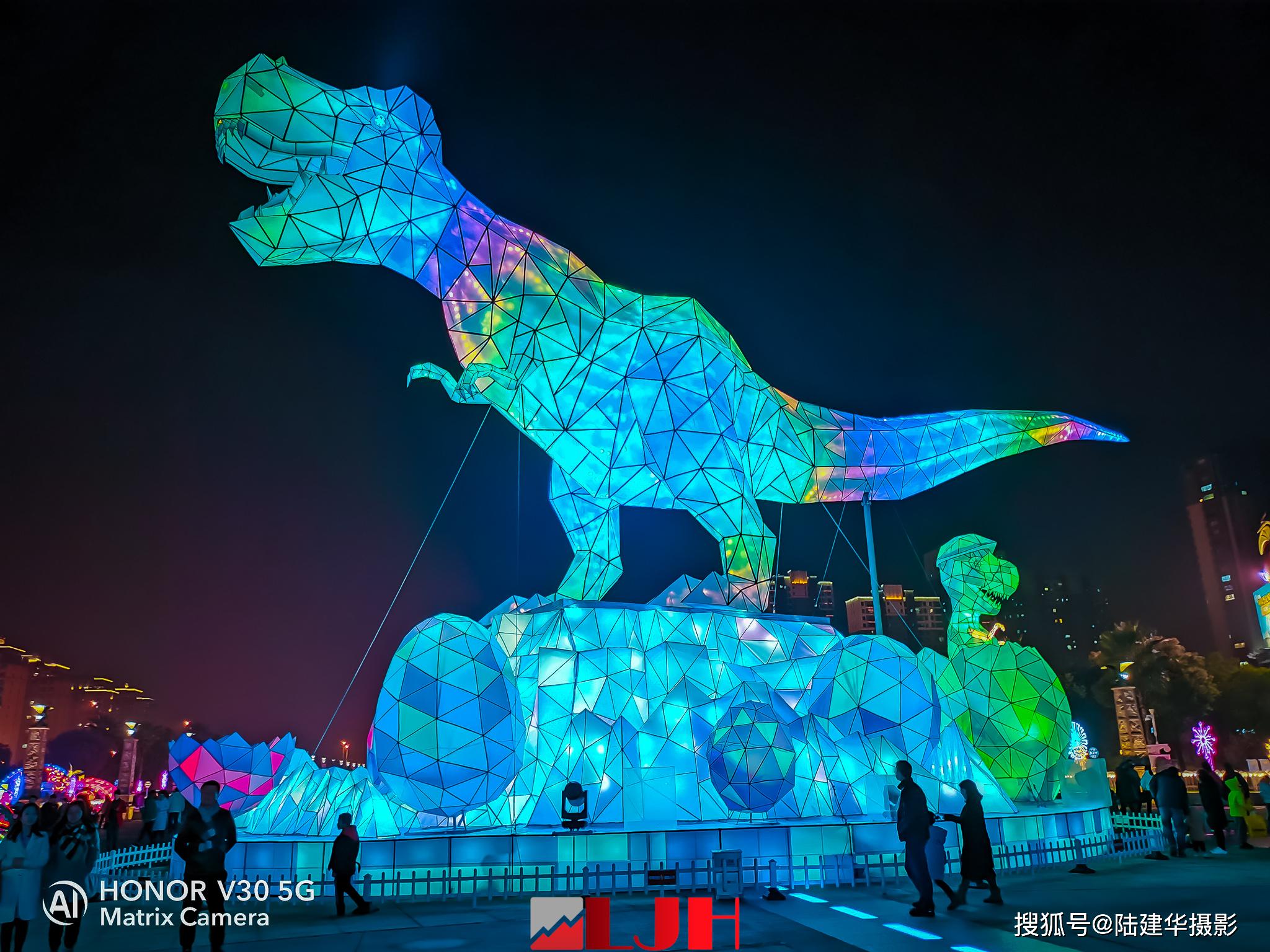 原创新年赏灯,常州中华恐龙园的大型灯会你不得不去