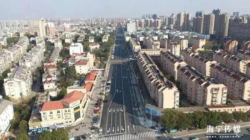 堵车大缓解 海宁市区三条主要道路通车