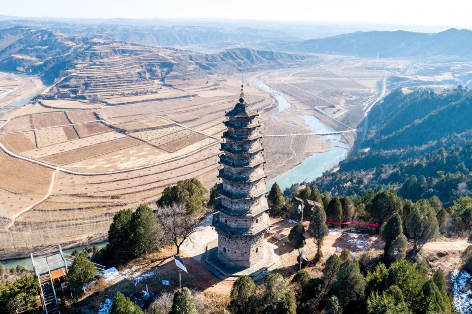 13层金代古塔:因喝沁河水闪掉4层,与麻衣先生相术相面算命有关_安泽县