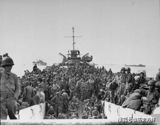 美军拍摄的朝鲜战争期间的影像,美军步兵团在仁川登陆