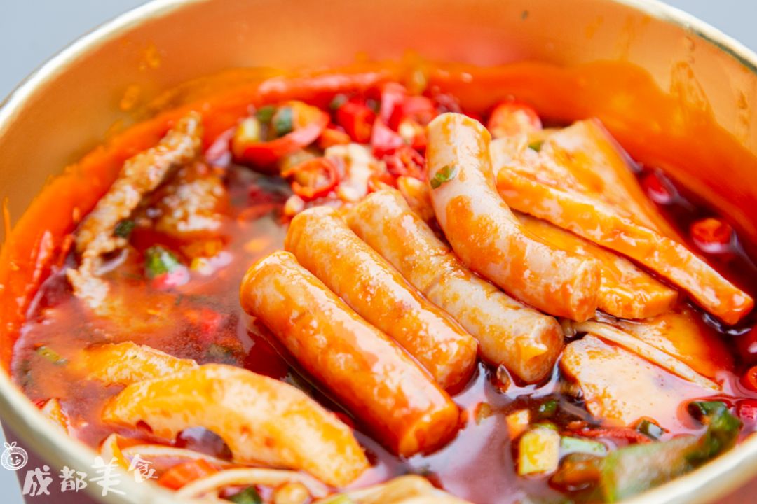 ifs对面的土豪冒菜,明天1元吃六个菜!