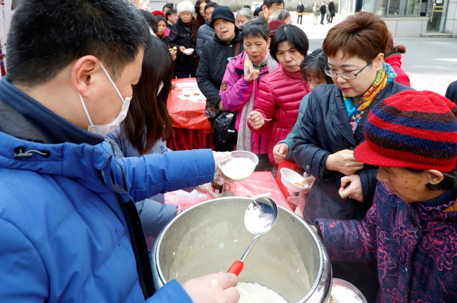 来腊八民俗文化节开幕式上长知识啦