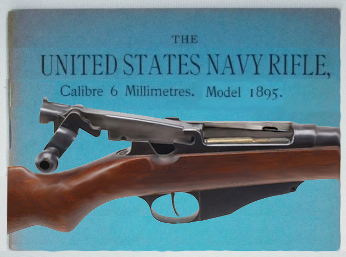 原创这大概是最早的小口径,一百多年前6mm李·海军直拉步枪