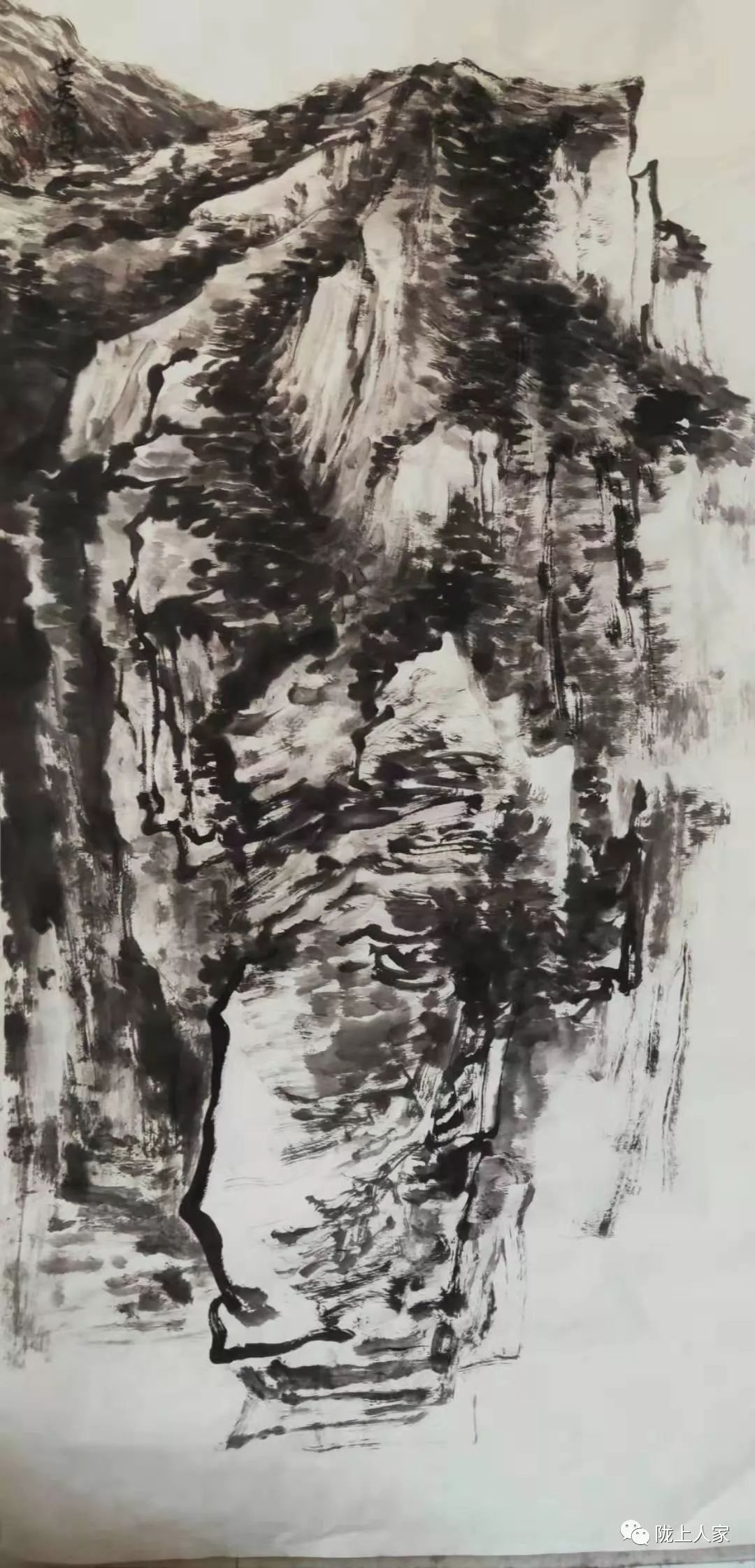 陇西籍山水画家王世英