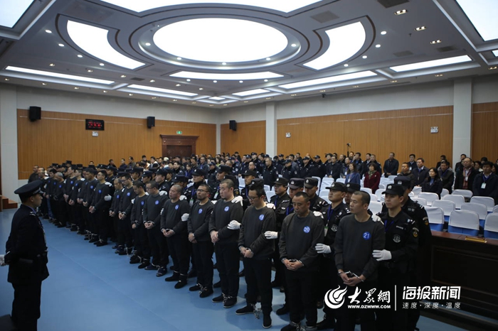 河口区人民法院依法公开宣判张大伟为首的黑社会性质组织案