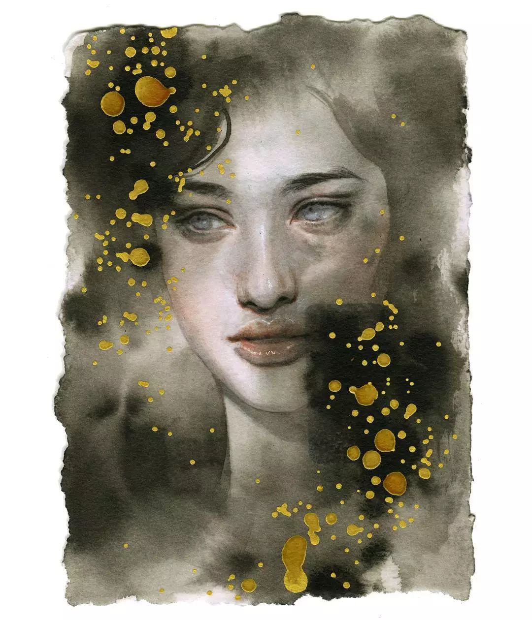 画风炫酷创意感十足她还是花花公子品牌插画师