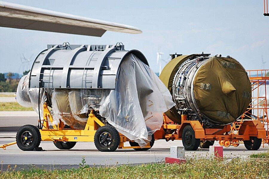 图为马达西奇生产的发动机