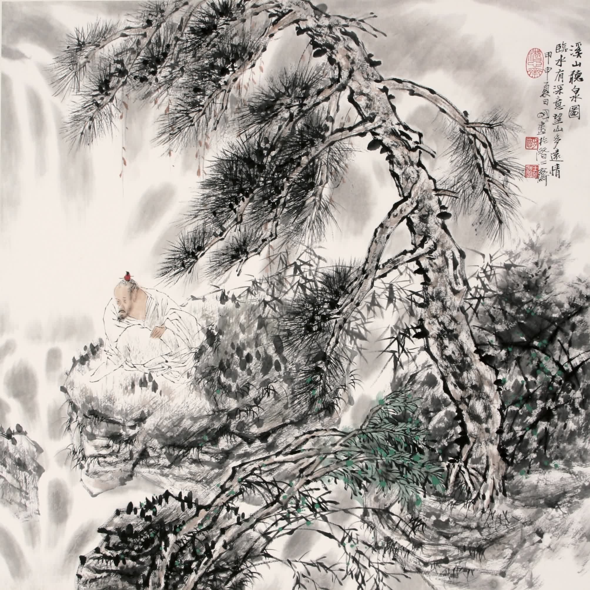 王明明:中国画要讲究法度