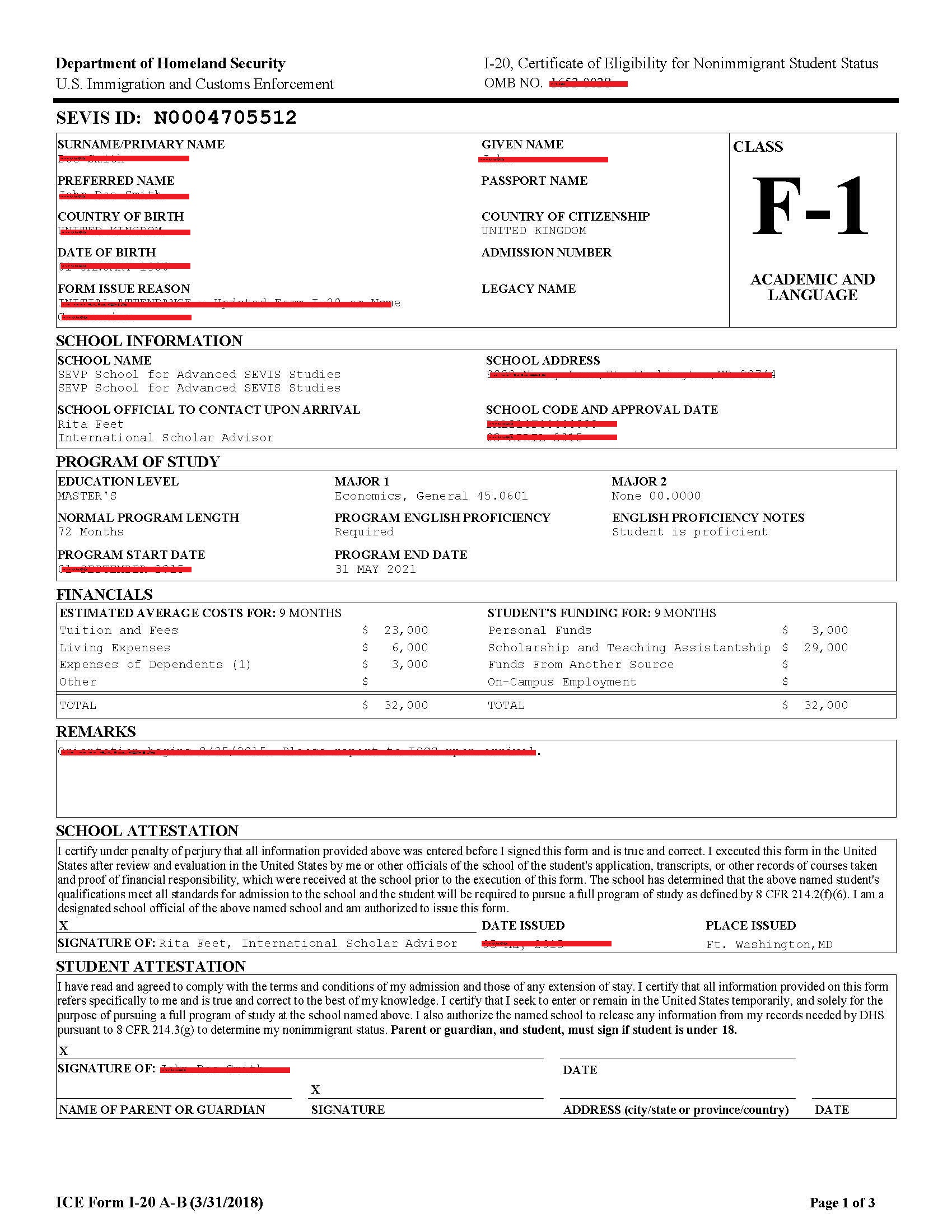 七步骤带你拿到2020美国学生签证_表格