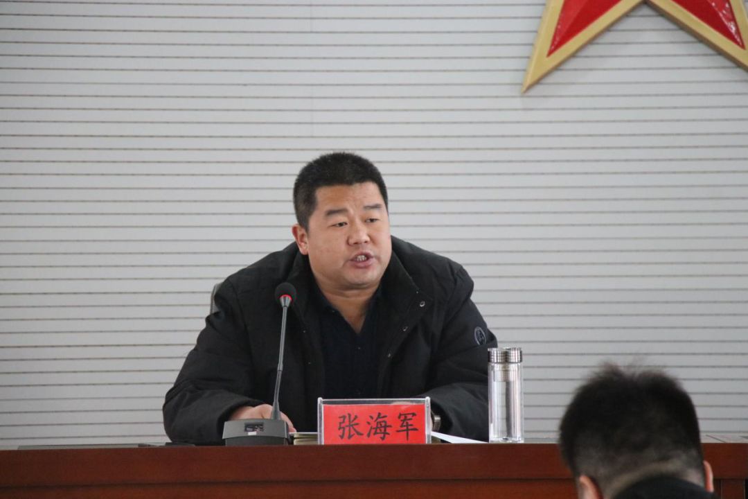 政府副县长张海军深刻阐述整组潜力调查和征兵兵役登记的重大意义,从