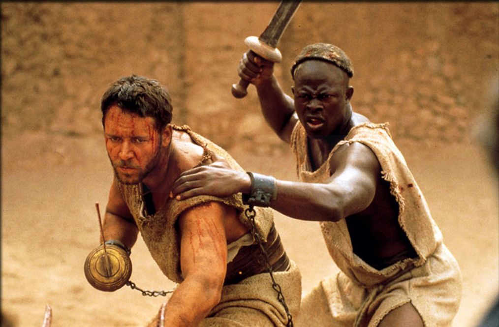 原创古罗马角斗士中有很多美女:404年1月1日罗马进行了最后一次角斗