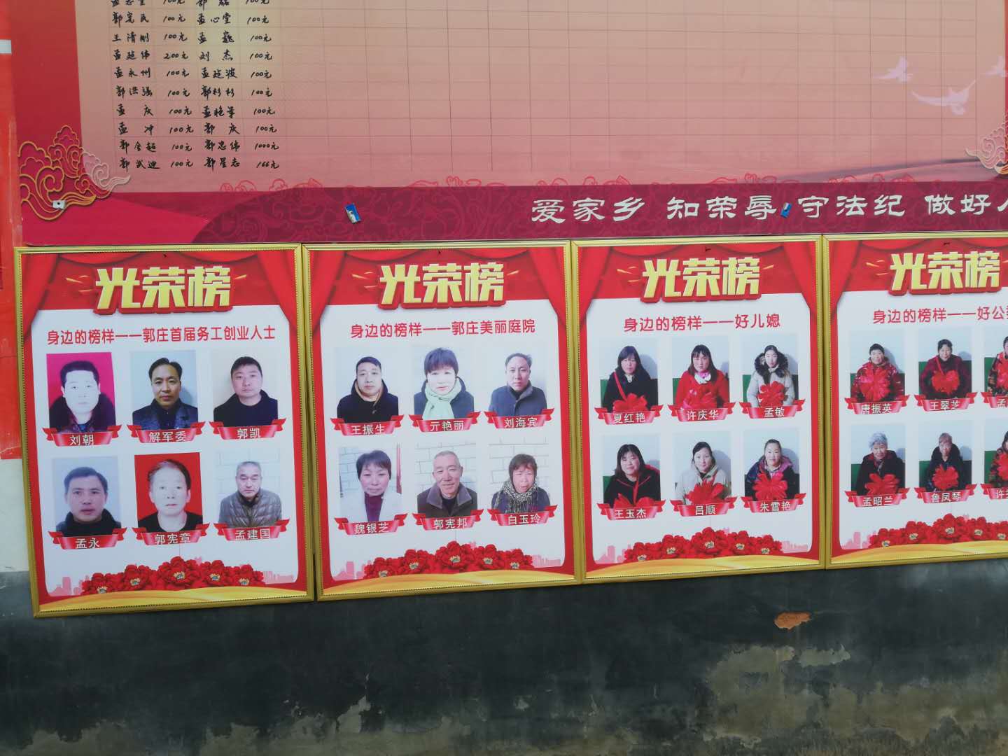 河南睢县北郭村:元旦 一场别开生面的农民工表彰会_温县