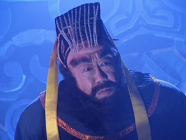 一个人病情严重,不知道怎么了,就突然跑到韩擒家门前说:"我要拜见大王