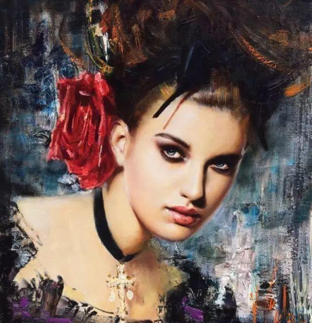 【经典作品】最美俄罗斯女郎人体油画欣赏_艺术