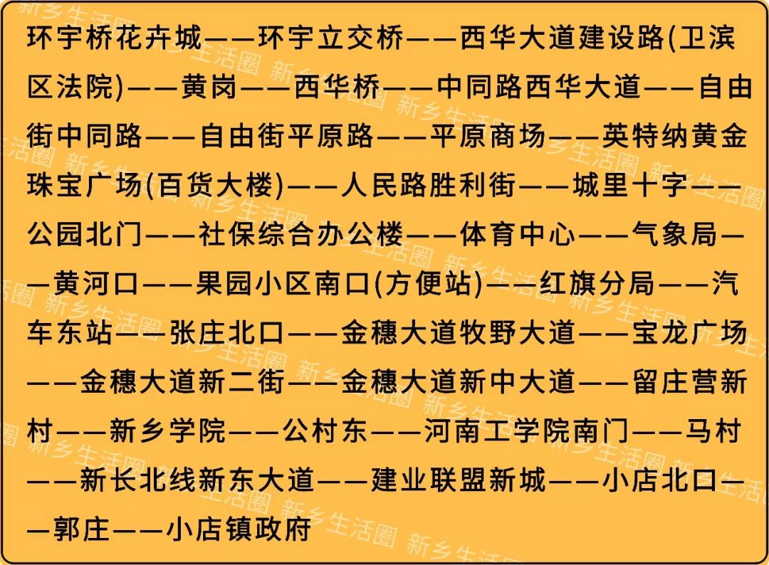 必看2020最新版新乡公交线路及站点大全再也不怕坐错车啦