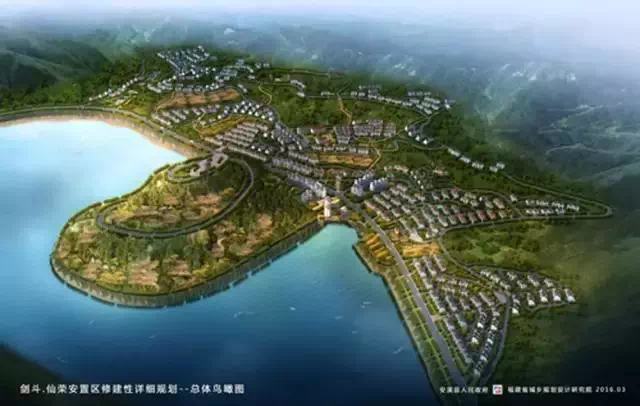 白濑水利枢纽主体工程开工(附最新规划效果图)._安溪