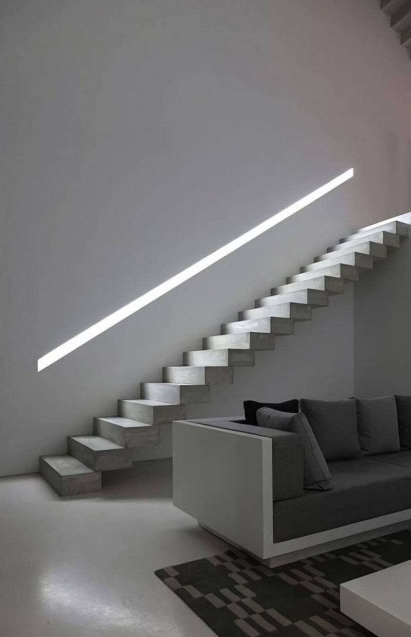原创楼梯照明如何才能实用又美观?这样设计高级感十足,温馨又浪漫!