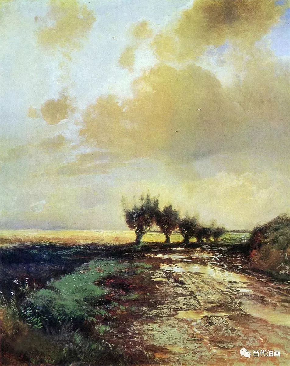 俄罗斯油画大家 | 萨符拉索夫风景画欣赏