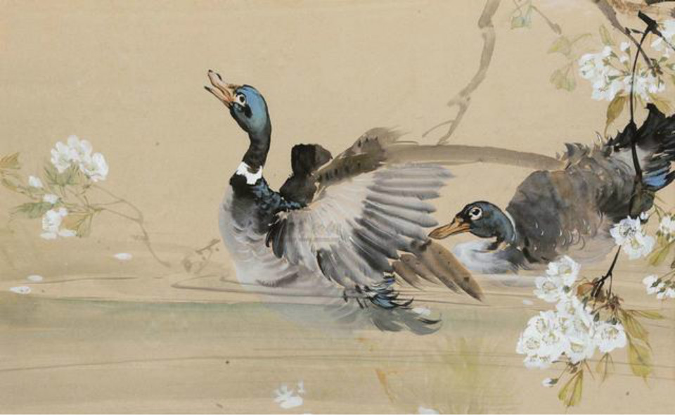 杜甫以鸭自比写首诗白居易以鹅自比仿一首堪称大师级的幽默