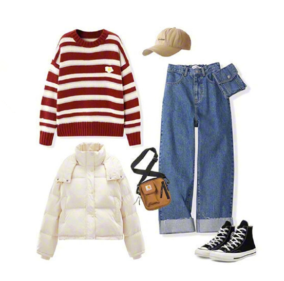 原创出门不知道怎么穿?8套搭配好的冬季日常装,直接复制